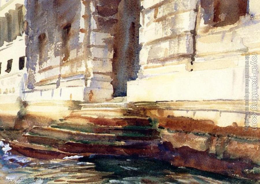 John Singer Sargent : Steps of a Palace